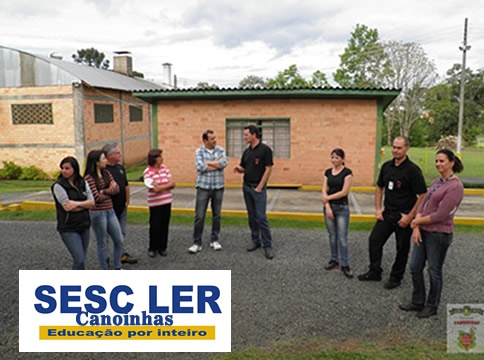 Visita Sesc Ler Canoinhas