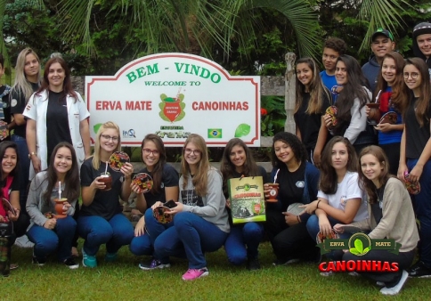 Visita alunos do Colégio Estadual Santa Cruz CESC