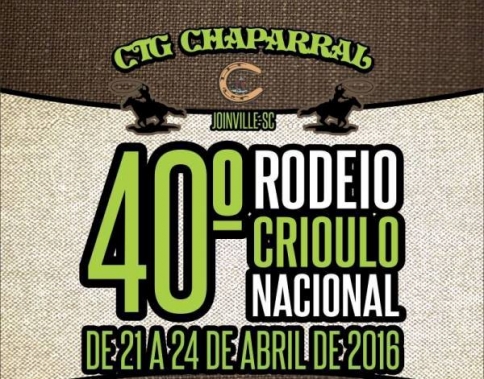 40º Rodeio CTG Chaparral Joinville